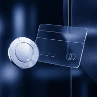 Futuristic tech and finance design